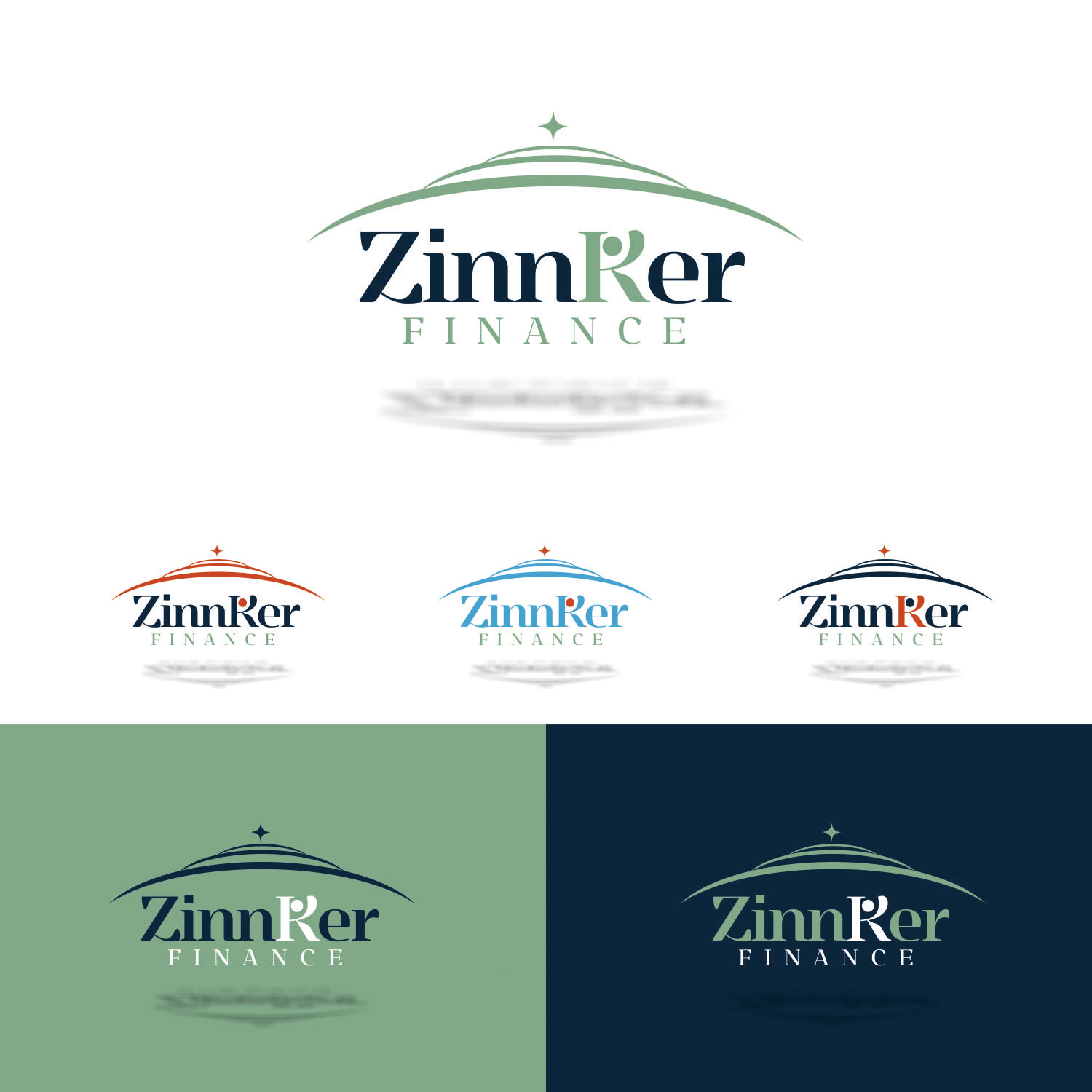 Logo and Business Card Design by angelcolmenares3 for Zinnker Finance | Design #17315015