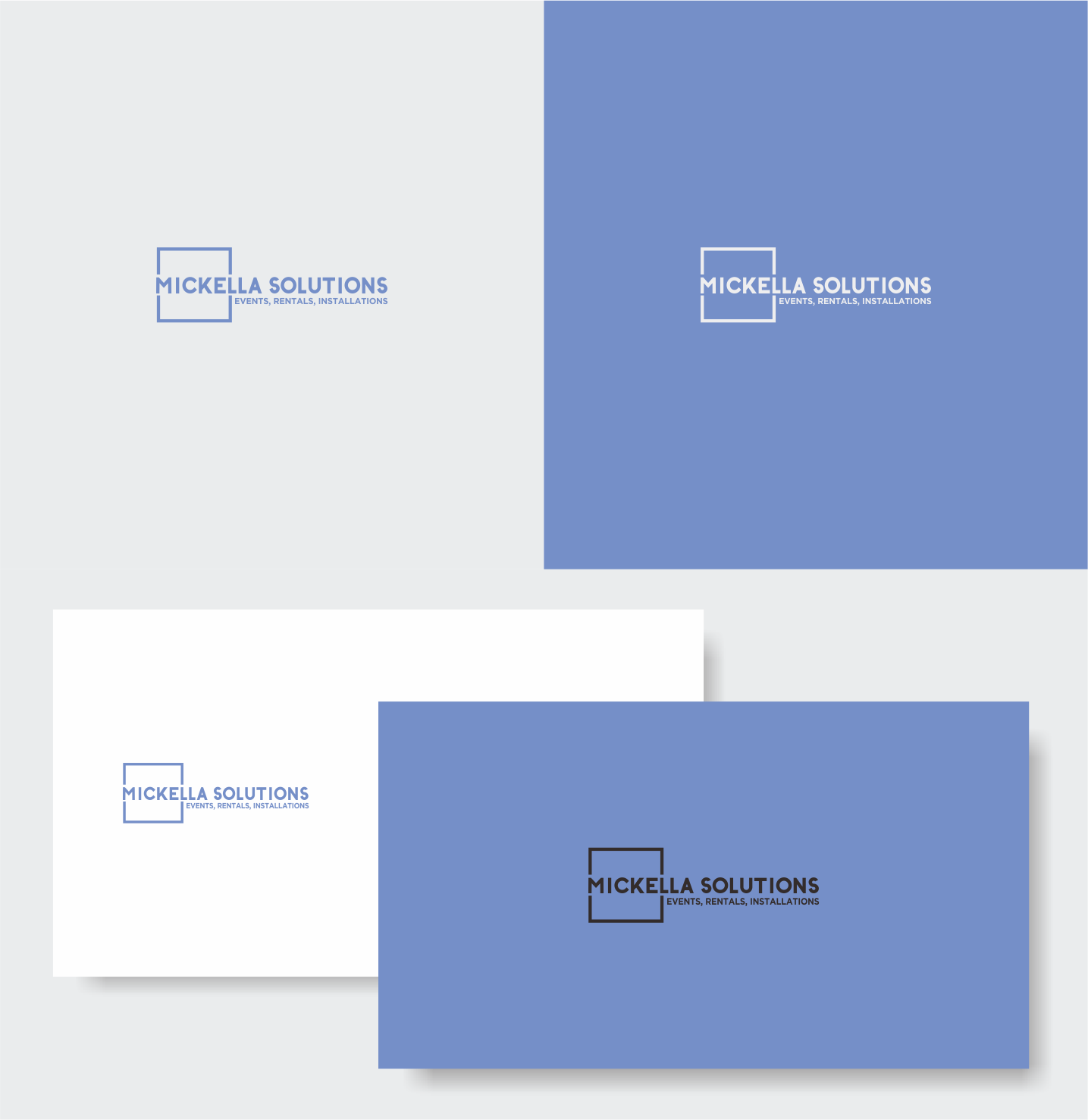 Logo Design by dumx for Mickella Solutions Inc | Design #17243498