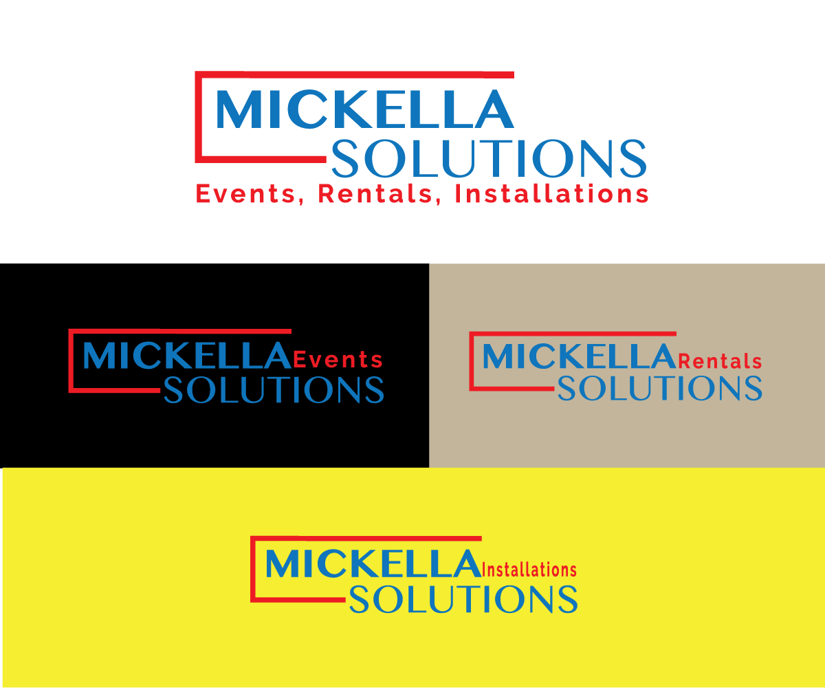 Logo Design by RANARANA for Mickella Solutions Inc | Design #17240337