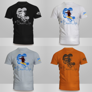 BeachOps T-Shirt | T-Shirt-Design von Kero