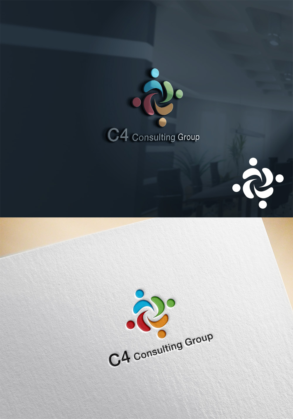 Logo Design by Deep Night for C4 Consulting Group | Design #17221036
