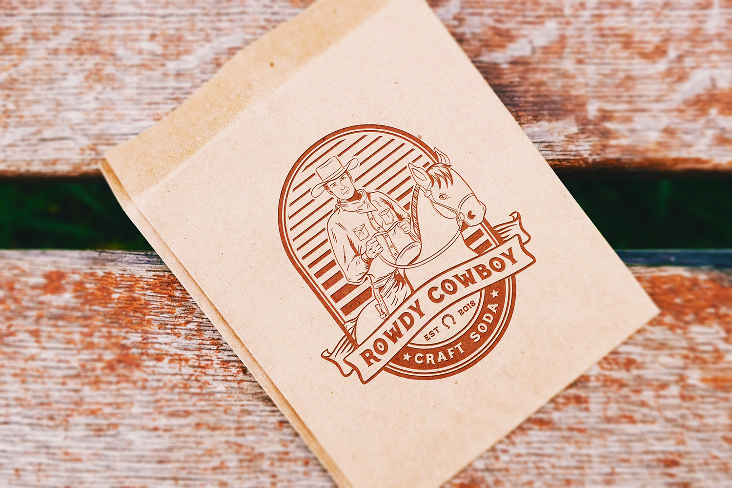 Logo Design by Ankit Bhattarai for Rusted Rodeo Craft Soda | Design #17255860