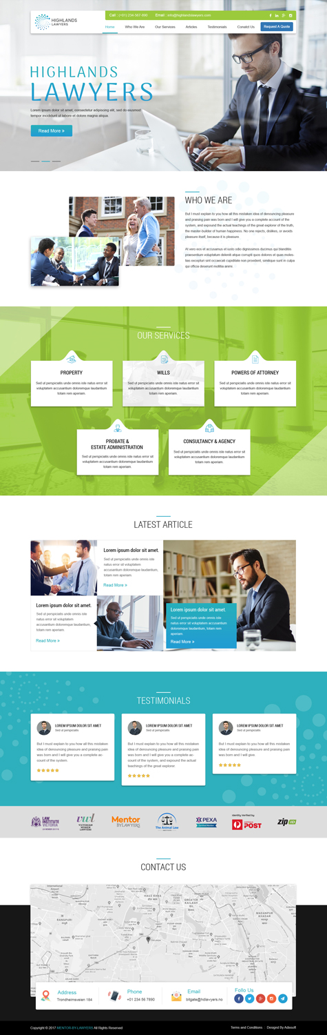 Web Design by AdixDesign for this project | Design #17345921