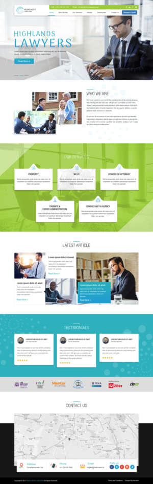 Web Design par AdixDesign pour ce projet | Design : #17345921