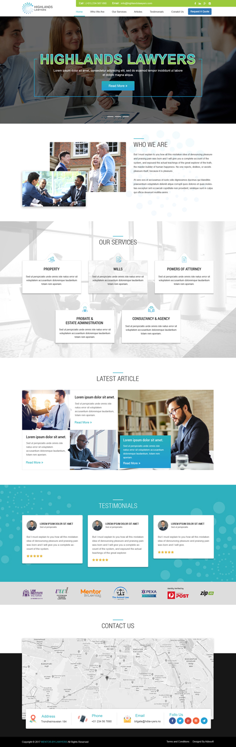 Web Design by AdixDesign for this project | Design #17345922