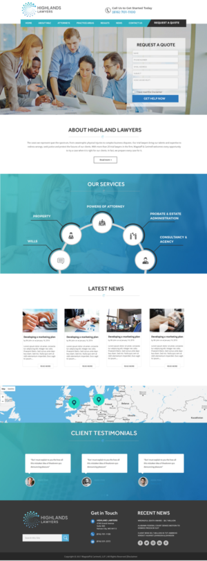 Web Design par Xclusive Designers pour ce projet | Design #17323778