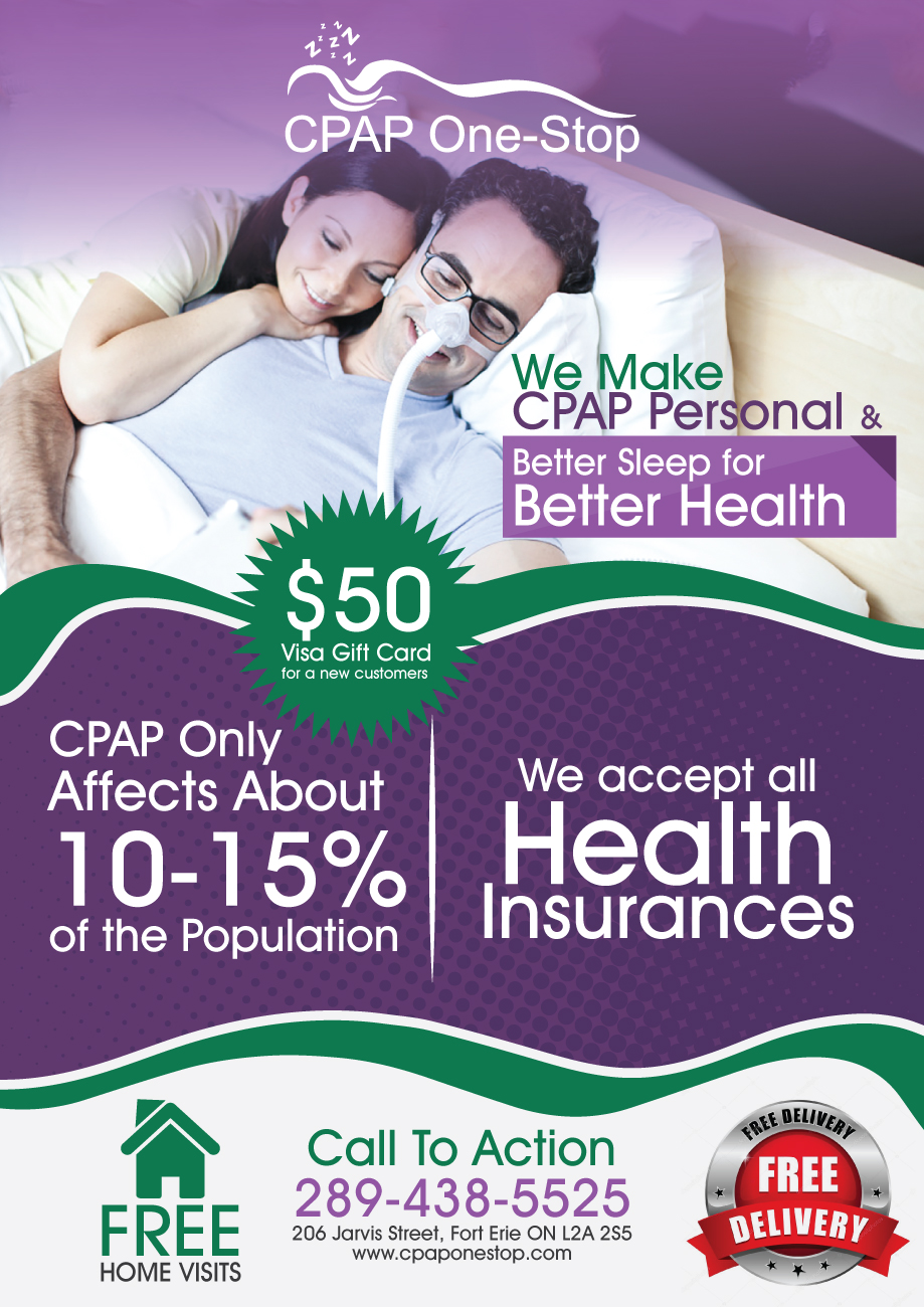 Flyer Design by Impressive Sol for CPAP One-Stop | Design #17251724