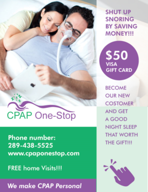 Flyer Design by affgrafica for CPAP One-Stop | Design: #17246496