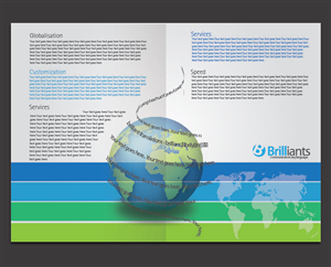 Brochure Design by Ritesh Singh for ReliableWords, Inc. | Design: #646303