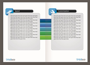 Brochure Design by Ritesh Singh for ReliableWords, Inc. | Design: #650095