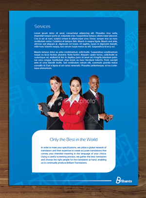 Design de Brochure par MNM pour ReliableWords, Inc. | Design : #660482