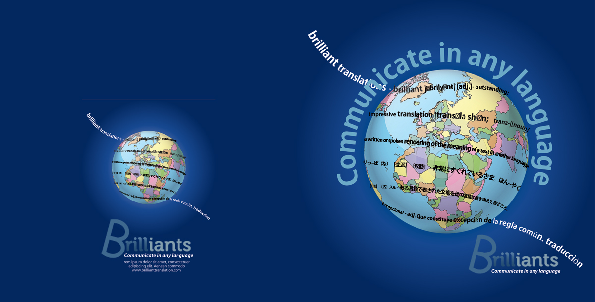 Brochure Design by Impressive Sol for ReliableWords, Inc. | Design #642804