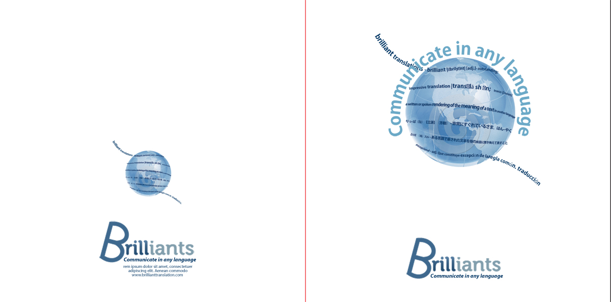 Brochure Design by Impressive Solutions for ReliableWords, Inc. | Design #649644