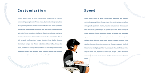 Brochure Design by Impressive Solutions for ReliableWords, Inc. | Design: #649651