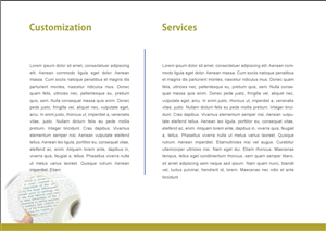 Brochure Design by Impressive Solutions for ReliableWords, Inc. | Design: #662307