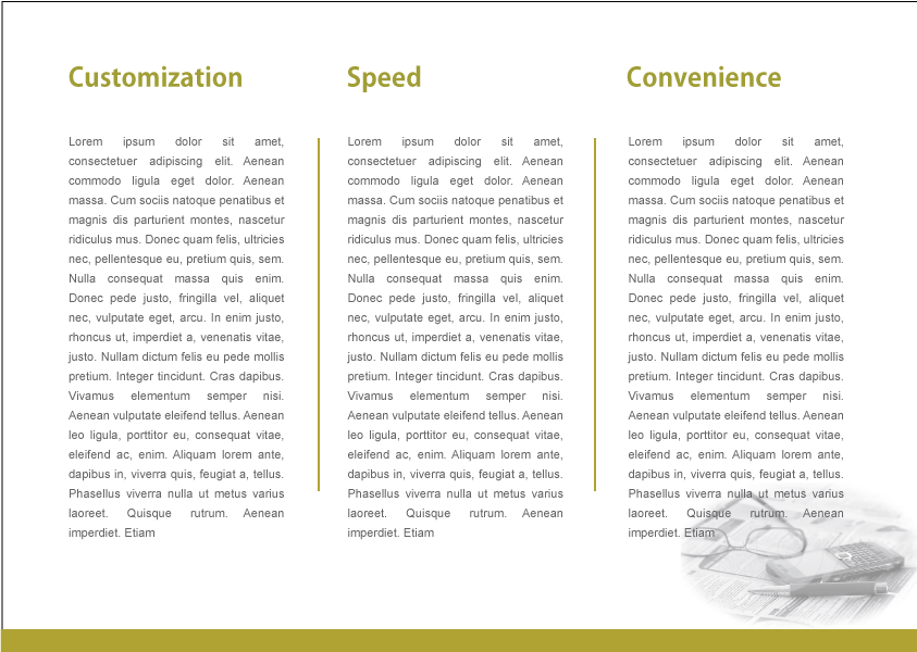 Brochure Design by Impressive Solutions for ReliableWords, Inc. | Design #662308