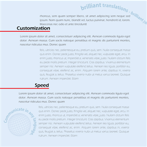Brochure Design by Impressive Solutions for ReliableWords, Inc. | Design: #662938