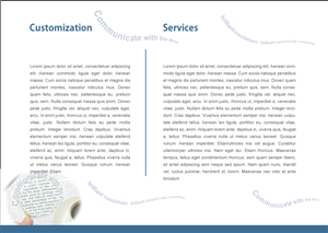 Brochure Design by Impressive Solutions for ReliableWords, Inc. | Design: #672101