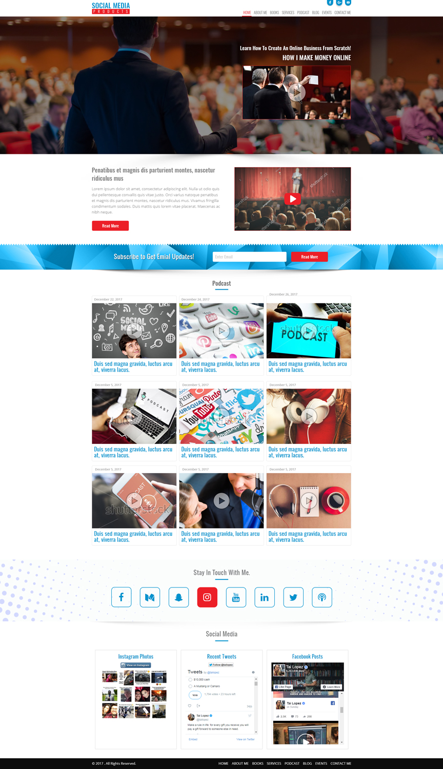 Web Design by Kingdom Vision for Chibane Media LLC | Design #17240218