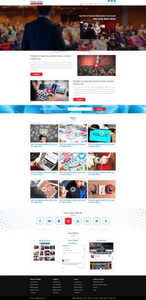 Diseño Web por Kingdom Vision para Chibane Media LLC | Diseño #17241380