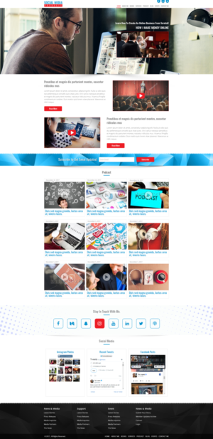 Web Design by Kingdom Vision for Chibane Media LLC | Design: #17241991