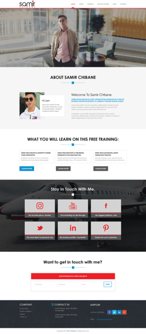 Web Design by PiXthemes for Chibane Media LLC | Design: #17262761