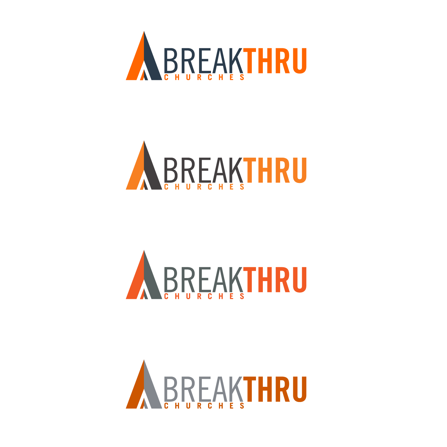 Logo Design by DesignDUO for BreakThru Churches | Design #17342269