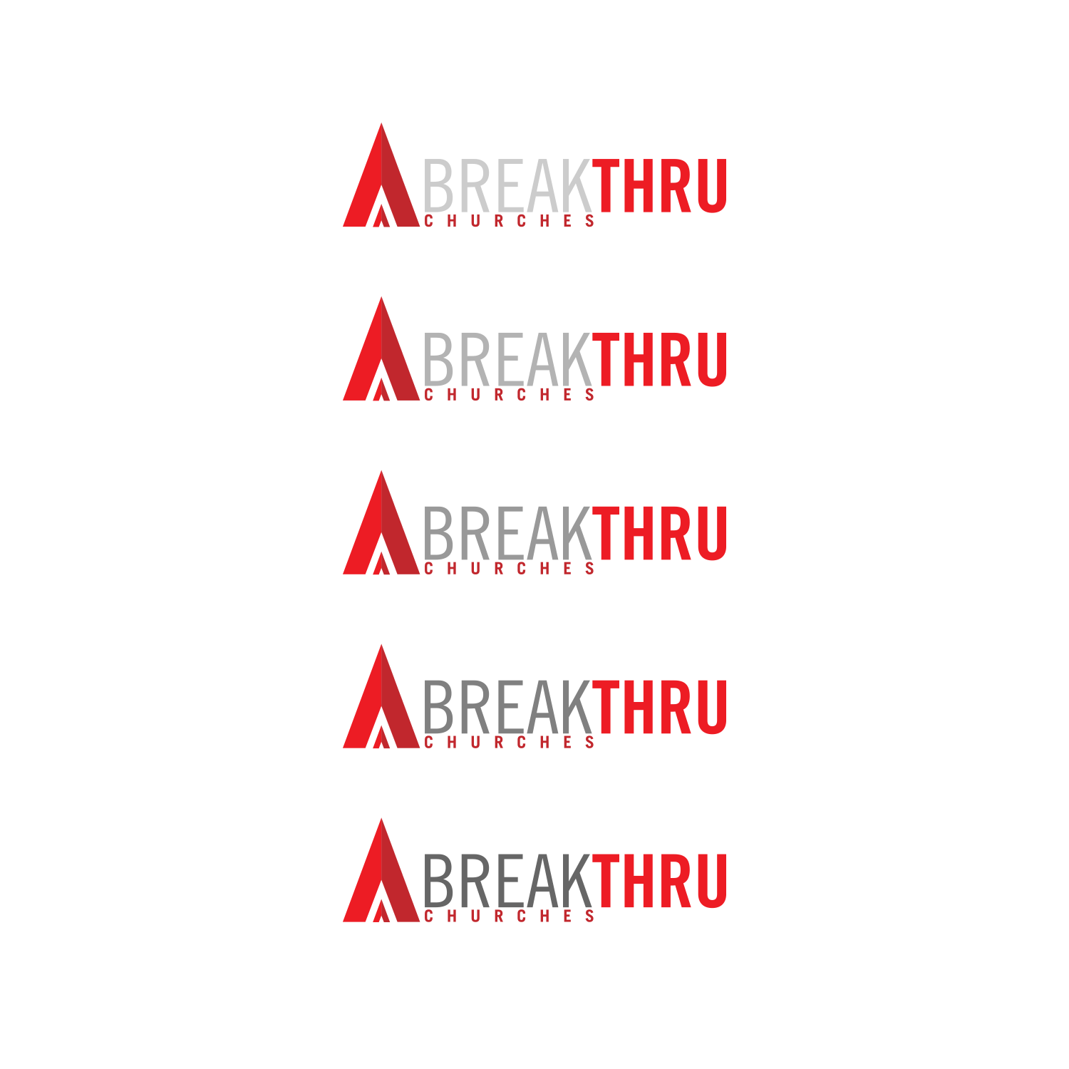 Logo Design by DesignDUO for BreakThru Churches | Design #17357389