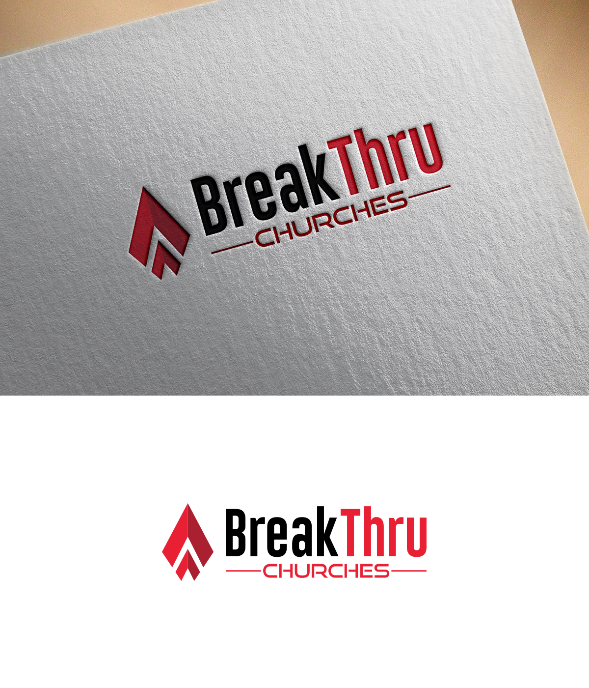 Diseño de Logo por supercreative para BreakThru Churches | Diseño #17253968