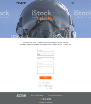 Web Design par MihaiMoldovan pour Ascend Drone Solutions, LLC | Design : #17270351