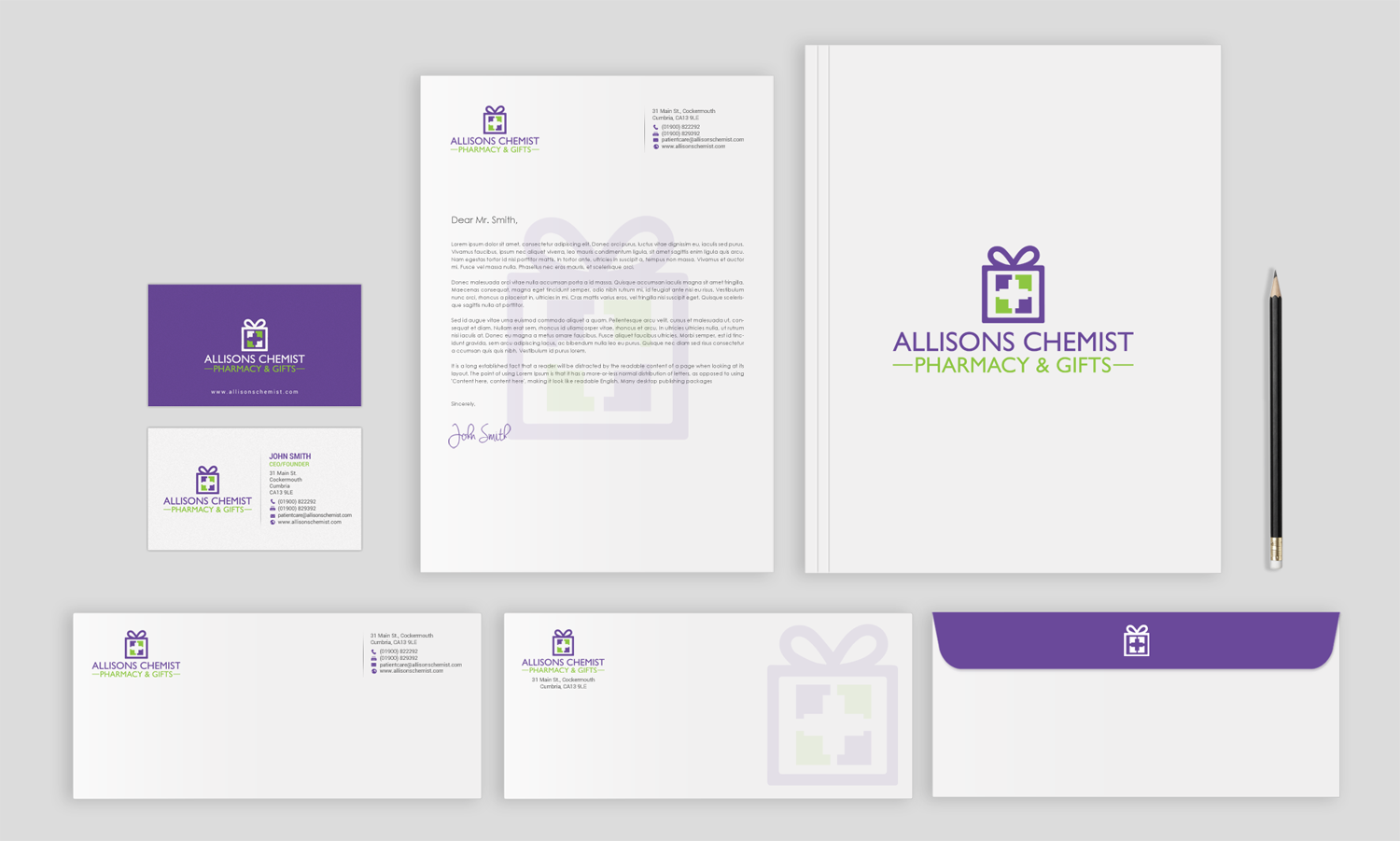 Stationery Design by chandrayaan.creative for JWW Allison & Sons Ltd | Design #17251841