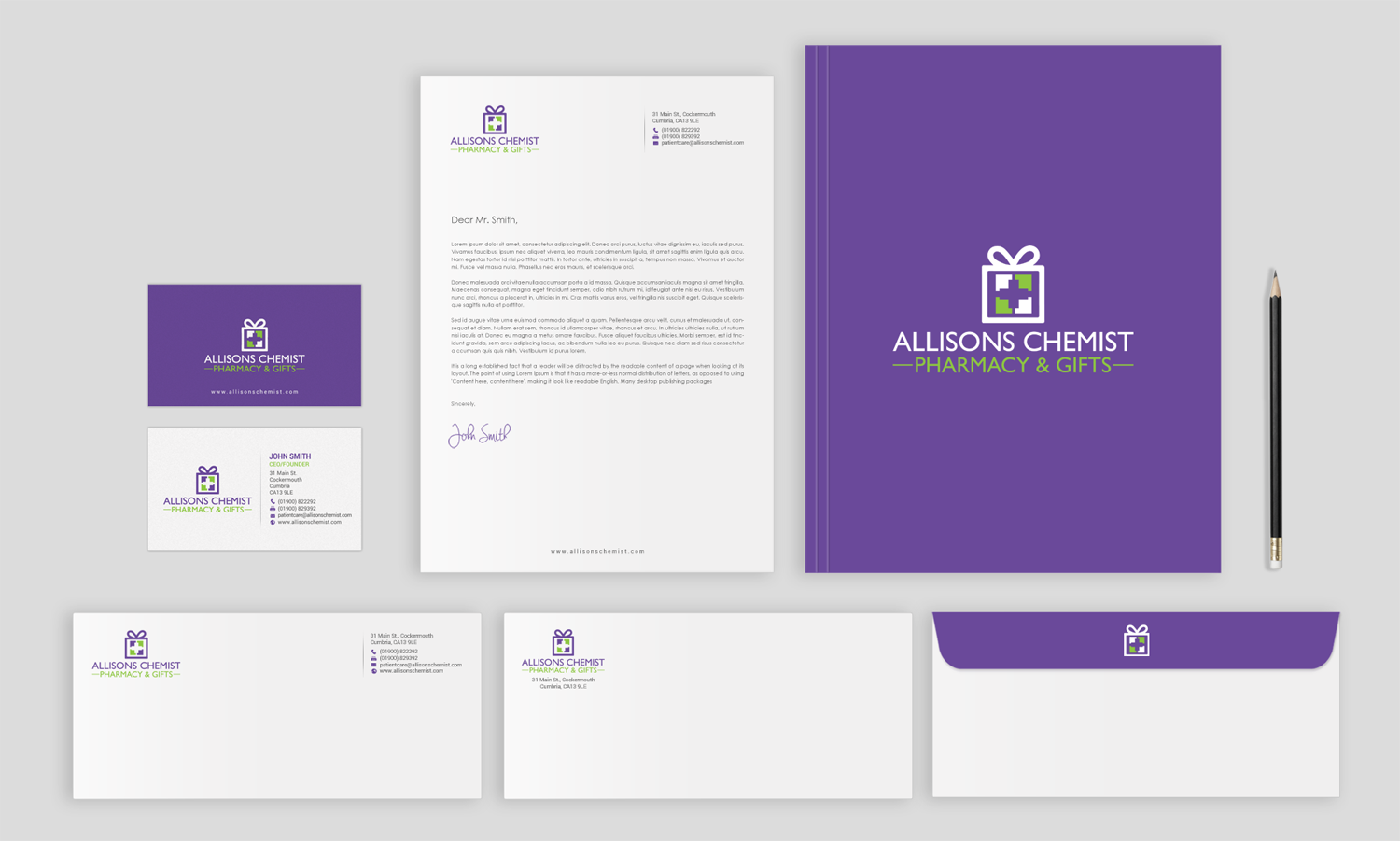 Stationery Design by chandrayaan.creative for JWW Allison & Sons Ltd | Design #17251845
