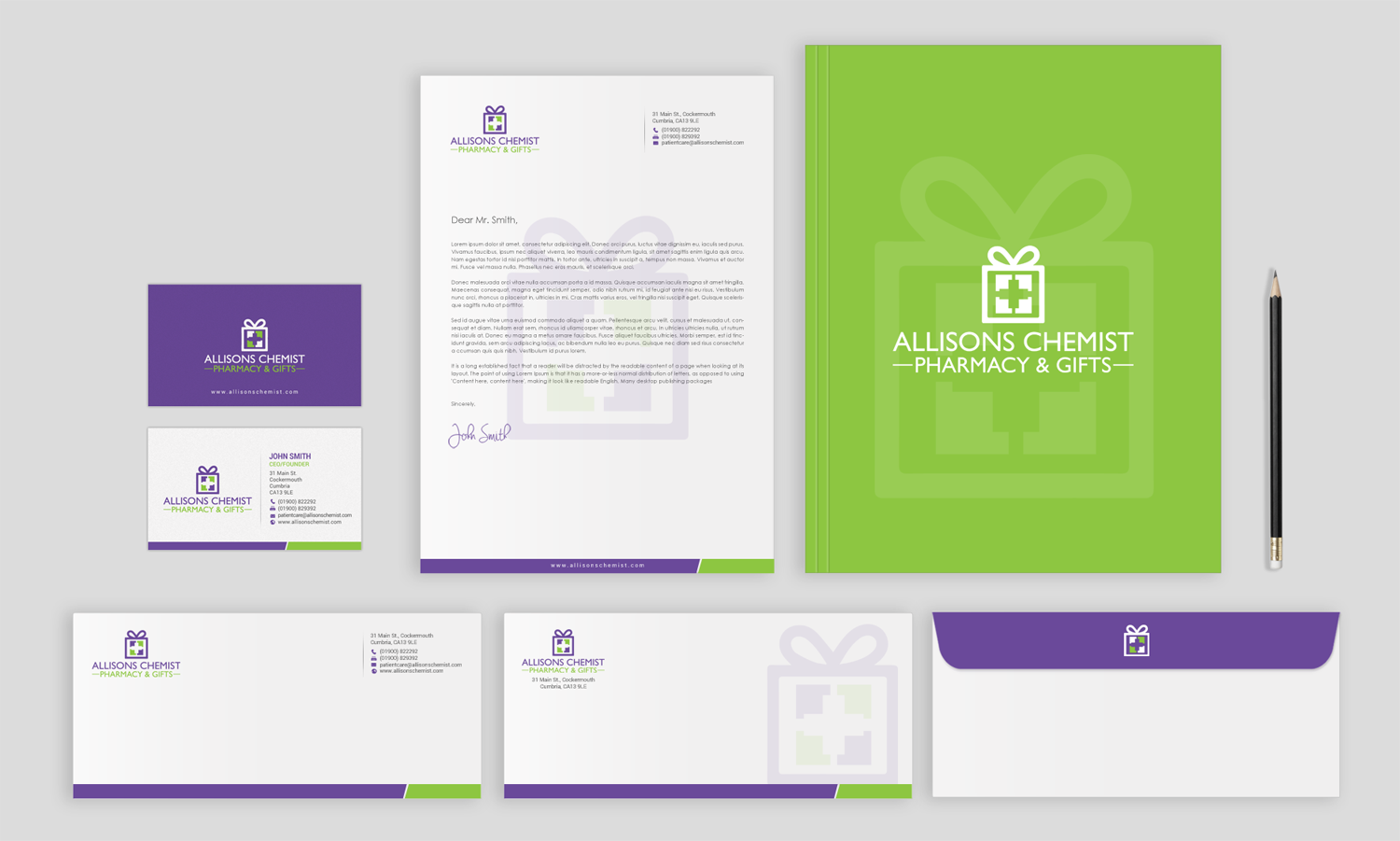 Stationery Design by chandrayaan.creative for JWW Allison & Sons Ltd | Design #17251854