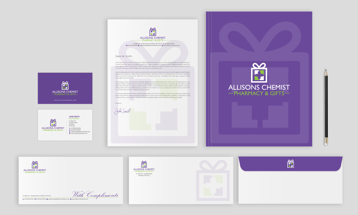 Stationery Design by chandrayaan.creative for JWW Allison & Sons Ltd | Design #17251858