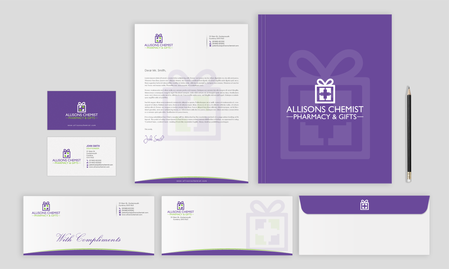 Stationery Design by chandrayaan.creative for JWW Allison & Sons Ltd | Design #17251871