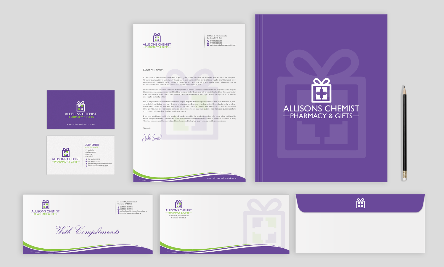 Stationery Design by chandrayaan.creative for JWW Allison & Sons Ltd | Design #17251875