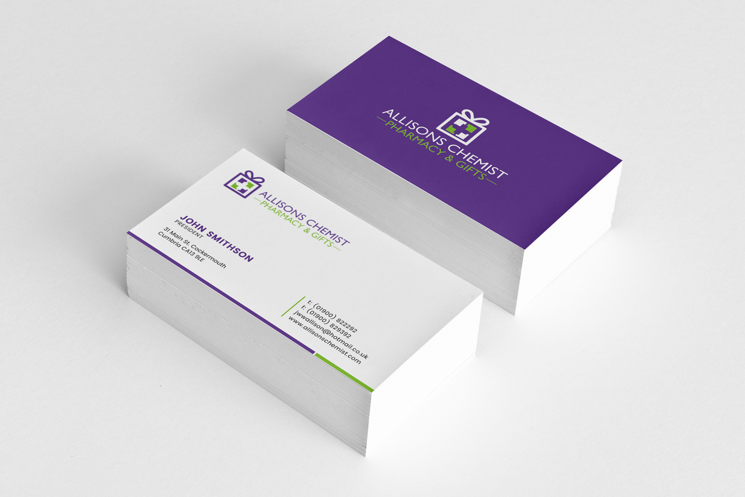 Stationery Design by Sarah Mathews for JWW Allison & Sons Ltd | Design #17243140