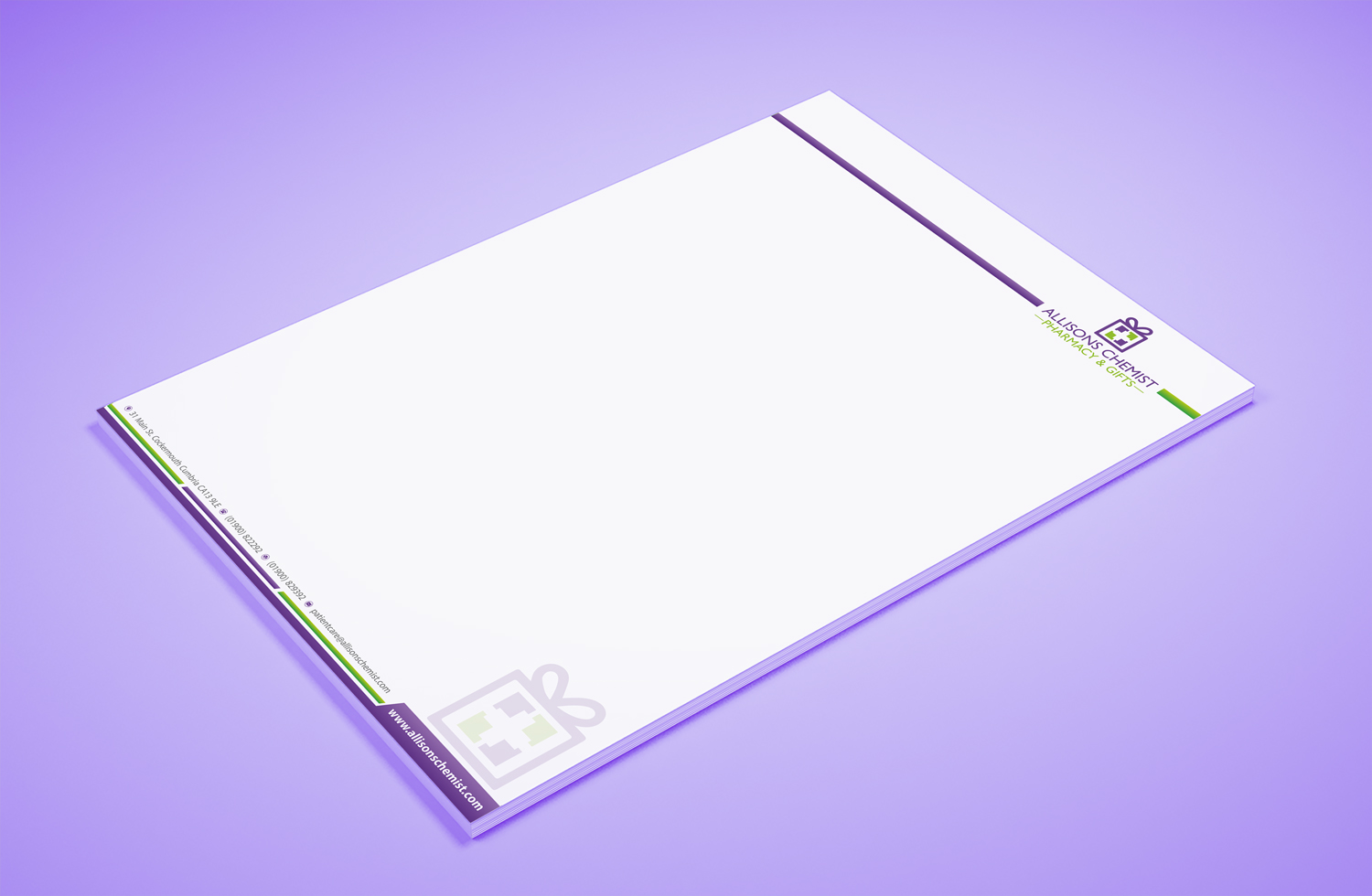 Stationery Design by Petter Goms for JWW Allison & Sons Ltd | Design #17300550