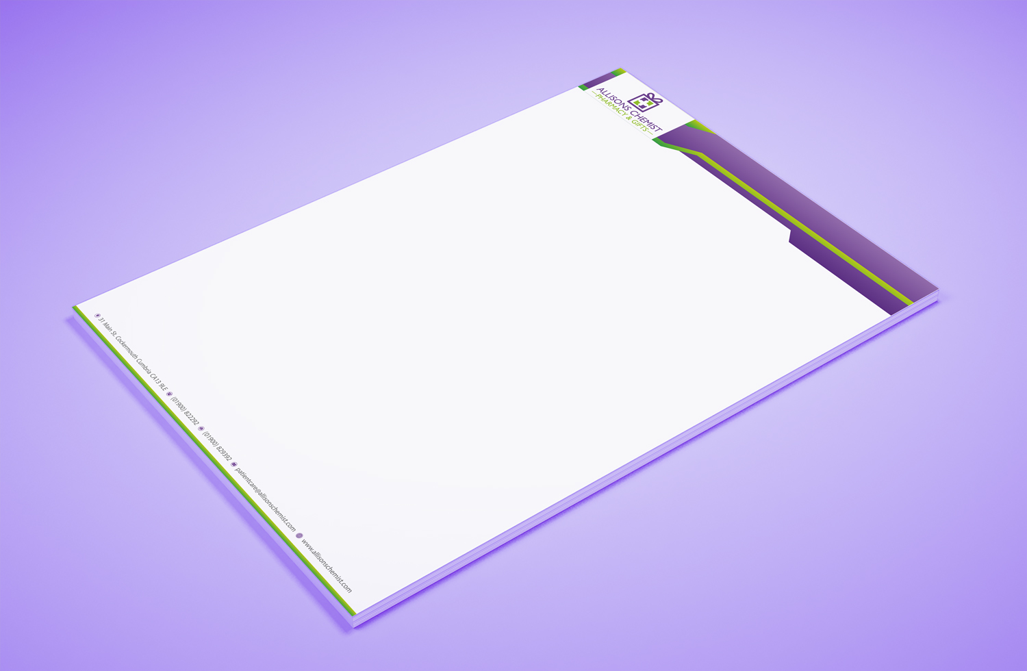 Stationery Design by Petter Goms for JWW Allison & Sons Ltd | Design #17300721