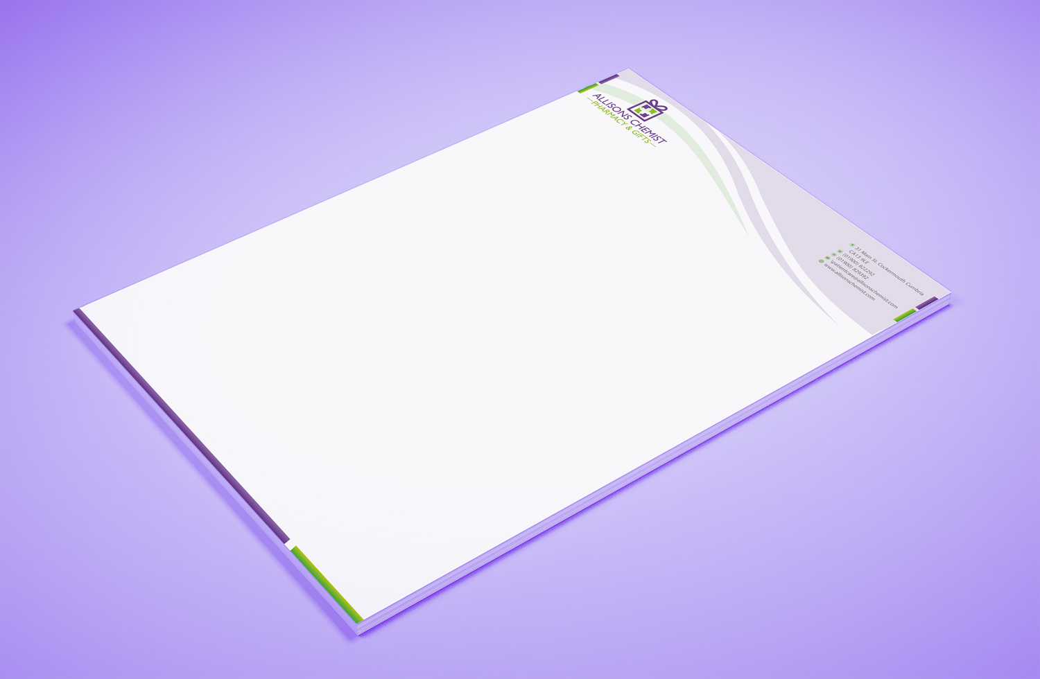 Stationery Design by Petter Goms for JWW Allison & Sons Ltd | Design #17300973