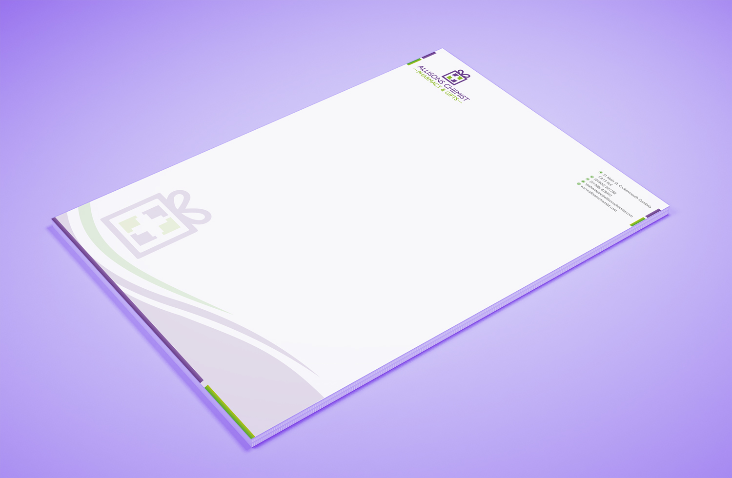 Stationery Design by Petter Goms for JWW Allison & Sons Ltd | Design #17301025