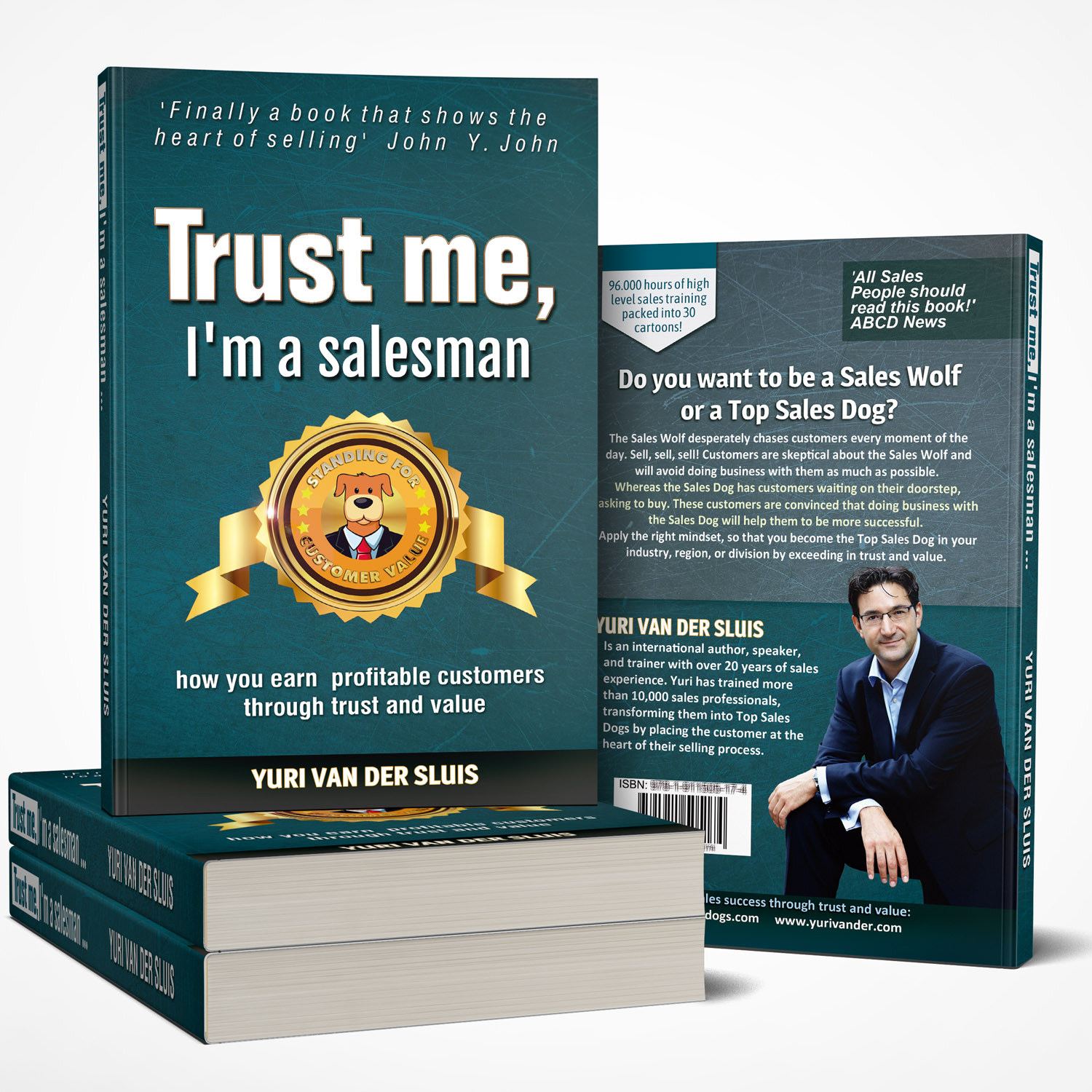 Book Cover Design by Radikt for YuTrain | Design #17358438