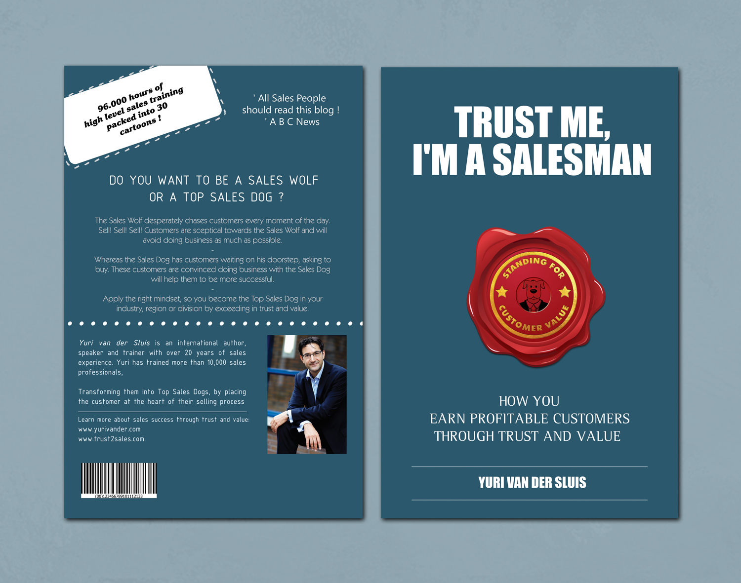 Book Cover Design by RGraphic for YuTrain | Design #17305708