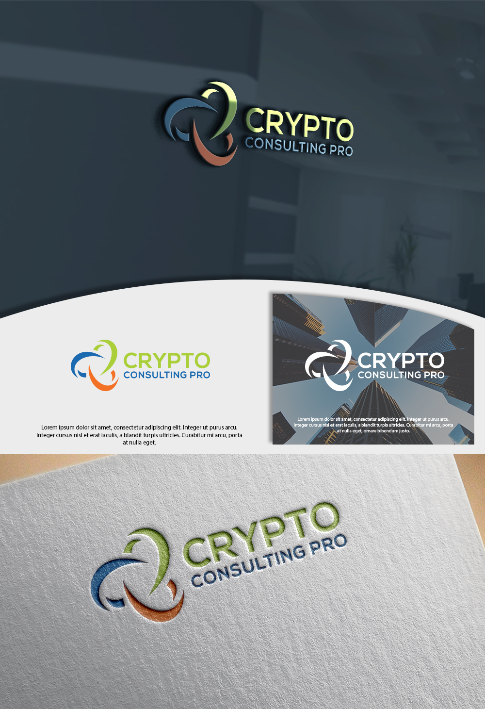 Logo Design by Renewable for Crypto Consulting Pro | Design #17242367