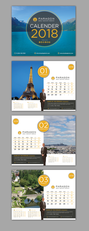 REGULUS CAPITAL LIMITED CALENDAR 2018 | Print Design by HamzaMalik