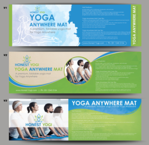 Yoga Mat Package Design | Diseño de Empaque por RGraphic