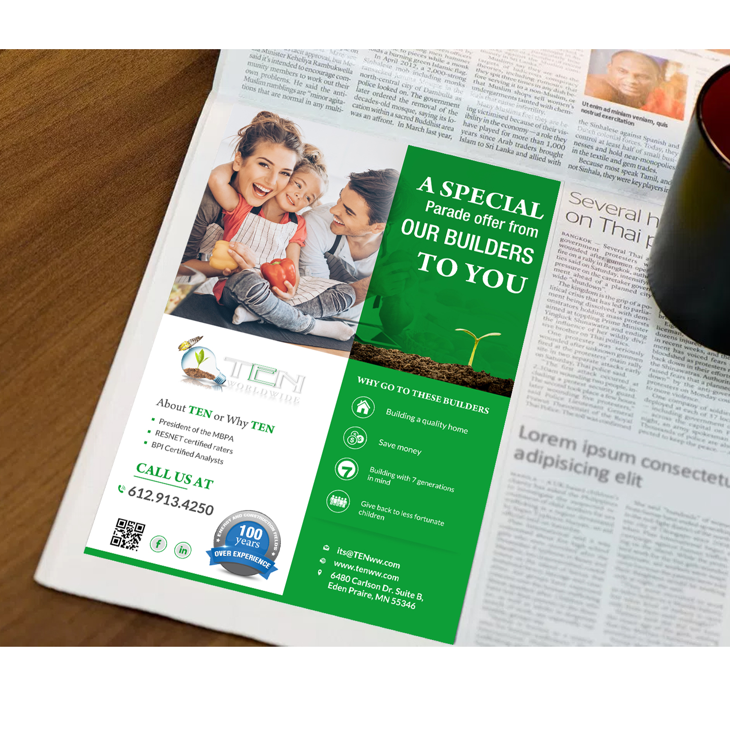 Design Annonce  par creative.bugs pour Finance at Echo | Design #17258779