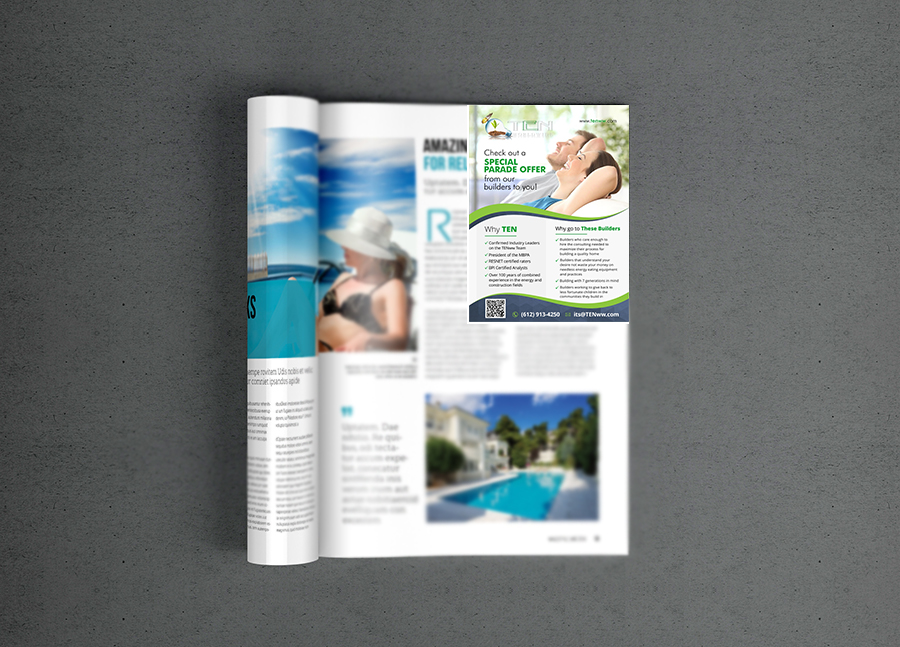 Newspaper Ad Design by ecorokerz for Finance at Echo | Design #17248950