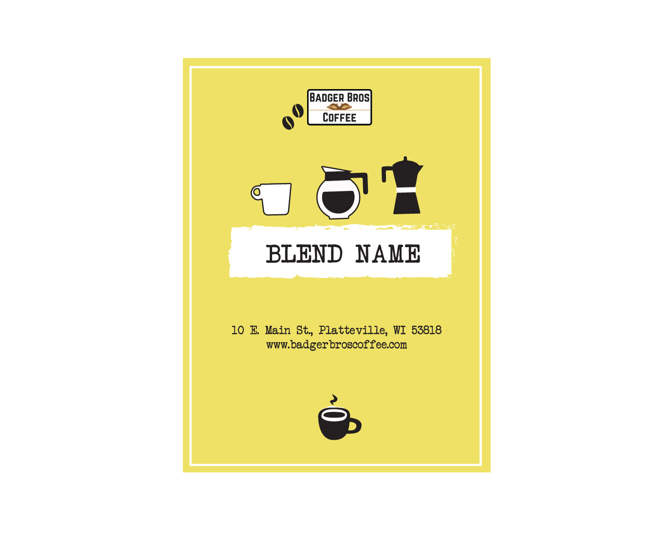 Design Emballage par Polina Perova pour Wayfarer Coffee, LLC | Design #17323193