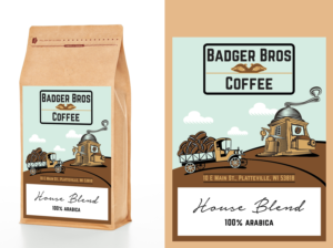 Packaging Design by RoundYellow for Wayfarer Coffee, LLC | Design: #17252851